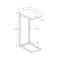 Monarch Specialties Accent Table, C-shaped, End, Side, Snack, Living Room, Bedroom, Contemporary, Modern I 3478 - alternate 4